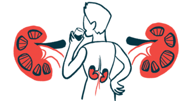 An image of a person drinking from a glass and a view from behind shows kidneys at work.