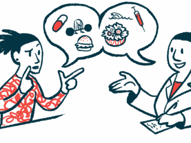 ANCA vasculitis symptoms | ANCA Vasculitis News | research | illustration of woman talking to medical professional