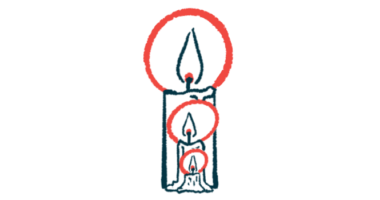 Three candles are shown burning progressively lower.