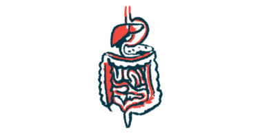 An illustration showing the human digestive system.