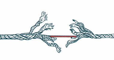 A fraying rope is shown as an illustration of risk.